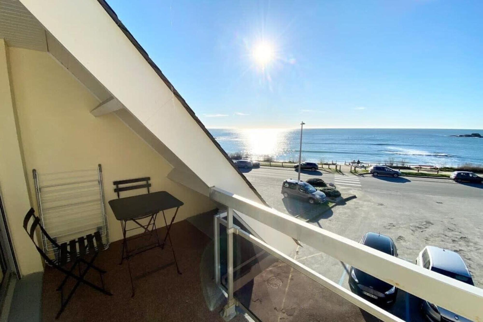 Joli Appartement Top Cosy Vue Mer Imprenable 180 Пломер Екстериор снимка